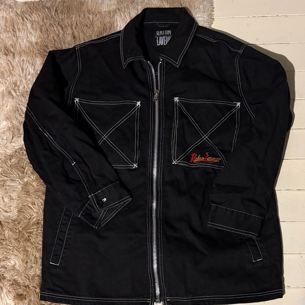 Vintage streetwear brand Ratón Laveur shacket